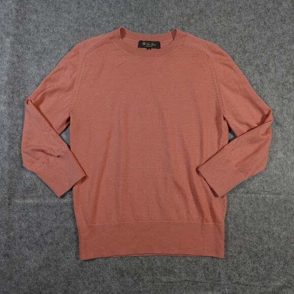 Loro Piana Sweater Womens 38 US 2 Cashmere Crew Neck Luxe...